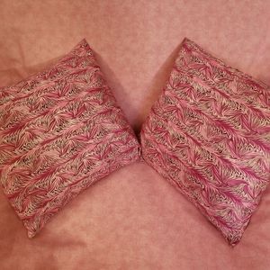 Handmade Pink/Orchid Throw Blanket Set